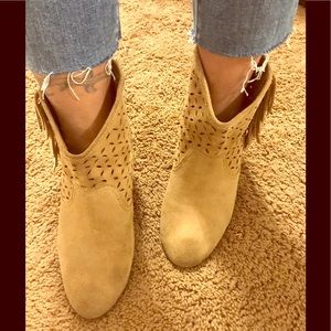 Jessica Simpson - Ankle Booties with Fringe